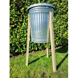50kg Galvanised Feed Hopper With Spring