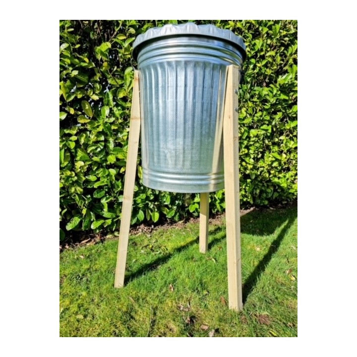 50kg Galvanised Feed Hopper With Spring 10 Plus