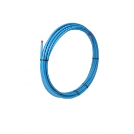 25mm Blue Alcathene Pipe 50mtr Roll