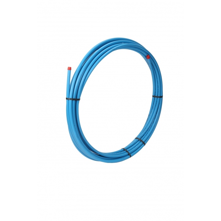 25mm Blue Alcathene Pipe 50mtr Roll